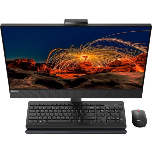 Lenovo ThinkCentre M90a Gen 3 11VF006DUS All-in-One Computer - Intel Core i7 12th Gen i7-12700 Dodeca-core (12 Core) - 16 GB RAM DDR4 SDRAM - 512 GB NVMe M.2 PCI Express PCI Express NVMe 4.0 x4 SSD - 23.8" Full HD 1920 x 1080 - Desktop - Black 11VF006DUS