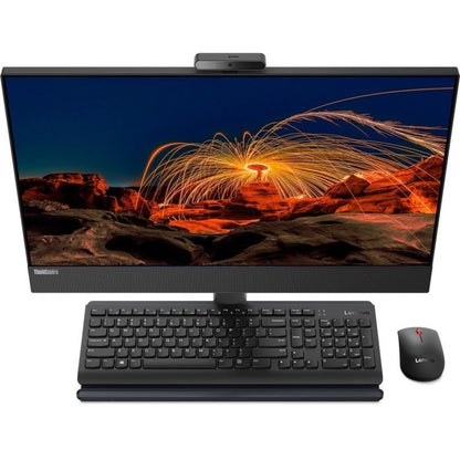 Lenovo ThinkCentre M90a Gen 3 Pro 11VA004JUS All-in-One Computer - Intel Core i7 12th Gen i7-12700 Dodeca-core (12 Core) - 16 GB RAM DDR5 SDRAM - 512 GB NVMe M.2 PCI Express PCI Express NVMe 4.0 x4 SSD - 23.8" WQHD 2560 x 1440 - Desktop - Black 11VA004JUS