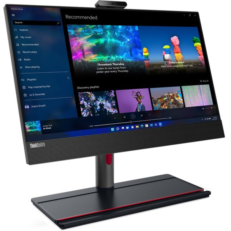 Lenovo ThinkCentre M90a Gen 3 Pro 11VA004FUS All-in-One Computer - Intel Core i7 12th Gen i7-12700 Dodeca-core (12 Core) - 16 GB RAM DDR5 SDRAM - 512 GB NVMe M.2 PCI Express PCI Express NVMe 4.0 x4 SSD - 23.8" WQHD 2560 x 1440 - Desktop - Black 11VA004FUS