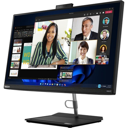 Lenovo ThinkCentre Neo 30a 12B000ASUS All-in-One Computer - Intel Core i3 12th Gen i3-1220P Deca-core (10 Core) - 8 GB RAM DDR4 SDRAM - 128 GB NVMe M.2 PCI Express PCI Express NVMe 3.0 x4 SSD - 23.8" Full HD 1920 x 1080 - Desktop - Raven Black 12B000ASUS