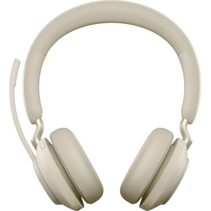 Jabra Evolve2 65 UC Stereo USB-A Beige Headset 26599-989-998