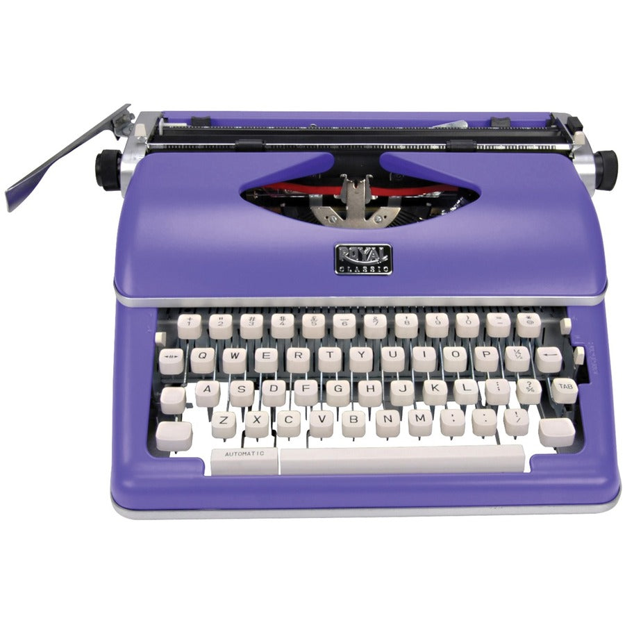 Royal Classic Manual Typewriter - Purple 79119Q