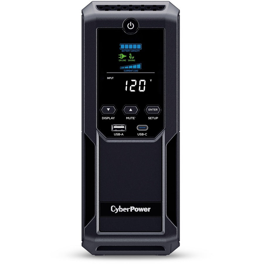 CyberPower Intelligent LCD CP1500AVRLCD3 1500VA Mini-tower UPS CP1500AVRLCD3