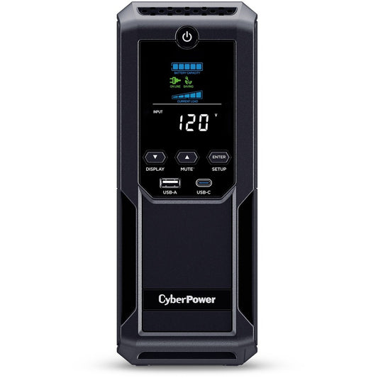 CyberPower Intelligent LCD CP1500AVRLCD3 1500VA Mini-tower UPS CP1500AVRLCD3