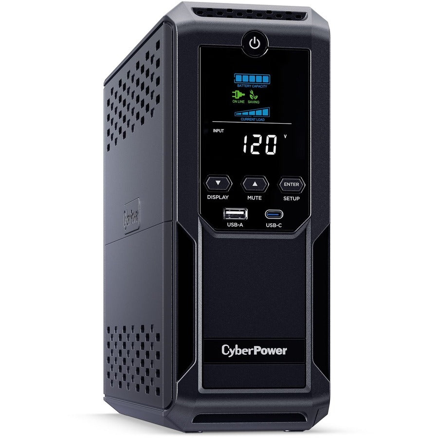 CyberPower Intelligent LCD CP1500AVRLCD3 1500VA Mini-tower UPS CP1500AVRLCD3