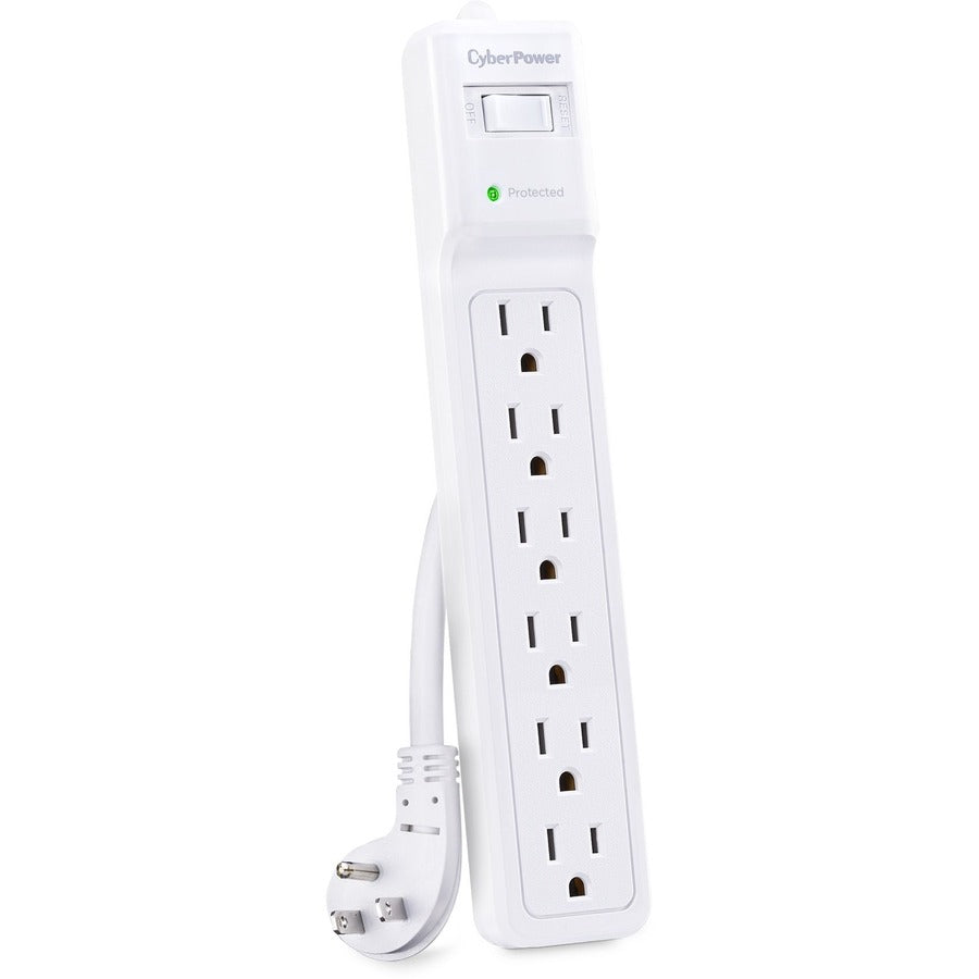 CyberPower B625 Essential 6 - Outlet Surge Protector with 1500 J Surge Suppression B625