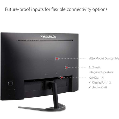 Viewsonic 32" Display, MVA Panel, 1920 x 1080 Resolution VX3268-PC-MHD