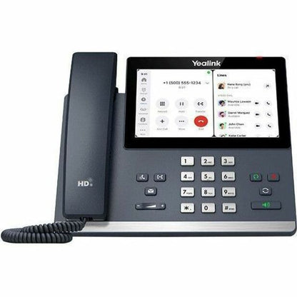 Yealink MP56-ZOOM IP Phone - Corded - Corded - Bluetooth, Wi-Fi - Wall Mountable - Classic Gray MP56-ZOOM