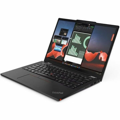 Lenovo ThinkPad X13 Yoga Gen 4 21F2000HCA 13.3" Touchscreen Convertible 2 in 1 Notebook - WUXGA - 1920 x 1200 - Intel Core i5 13th Gen i5-1335U Deca-core (10 Core) 1.30 GHz - 16 GB Total RAM - 16 GB On-board Memory - 256 GB SSD - Storm Gray 21F2000HCA