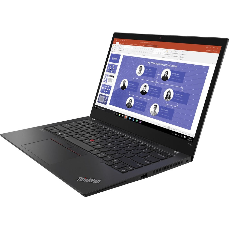 Lenovo ThinkPad T14s Gen 2 20WMS1E500 LTE 14" Touchscreen Notebook - Full HD - 1920 x 1080 - Intel Core i7 11th Gen i7-1185G7 Quad-core (4 Core) 3 GHz - Intel Evo Platform - 32 GB Total RAM - 32 GB On-board Memory - 512 GB SSD - Villi Black 20WMS1E500