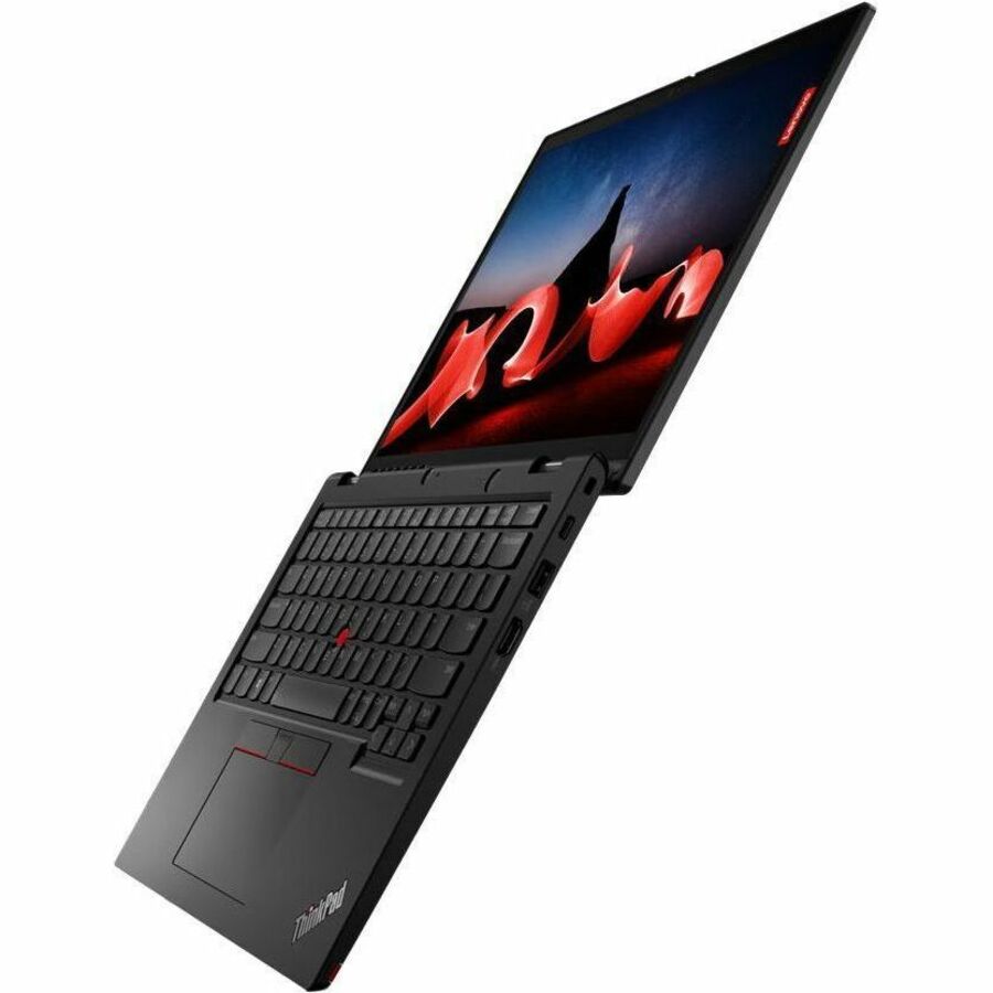 Lenovo ThinkPad L13 Yoga Gen 4 21FJ002DCA 13.3" Touchscreen Convertible 2 in 1 Notebook - WUXGA - Intel Core i7 13th Gen i7-1355U - 16 GB - 512 GB SSD - French Keyboard - Thunder Black 21FJ002DCA