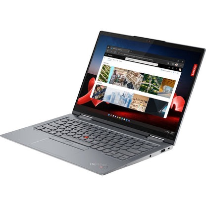 Lenovo ThinkPad X1 Yoga Gen 8 21HQ0080US 14" Touchscreen Convertible 2 in 1 Notebook - WUXGA - Intel Core i7 13th Gen i7-1355U - Intel Evo Platform - 32 GB - 1 TB SSD - English Keyboard - Storm Gray 21HQ0080US