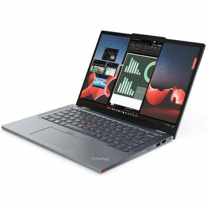 Lenovo ThinkPad X13 Yoga Gen 4 21F2000KCA 13.3" Touchscreen Convertible 2 in 1 Notebook - WUXGA - Intel Core i7 13th Gen i7-1355U - 16 GB - 512 GB SSD - French Keyboard - Storm Gray 21F2000KCA