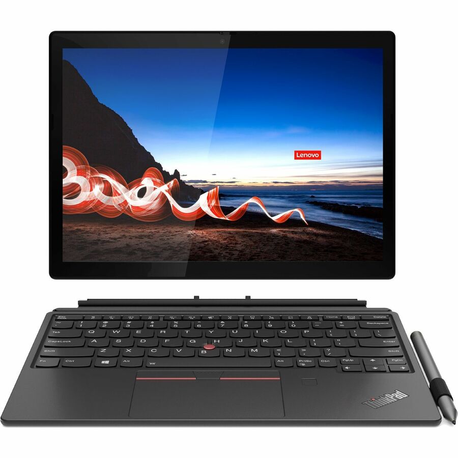 Lenovo ThinkPad X12 Detachable 20UW0076US 12.3" Touchscreen Detachable 2 in 1 Notebook - Full HD Plus - 1920 x 1280 - Intel Core i7 11th Gen i7-1160G7 Quad-core (4 Core) 2.10 GHz - 16 GB Total RAM - 16 GB On-board Memory - 512 GB SSD - Black 20UW0076US