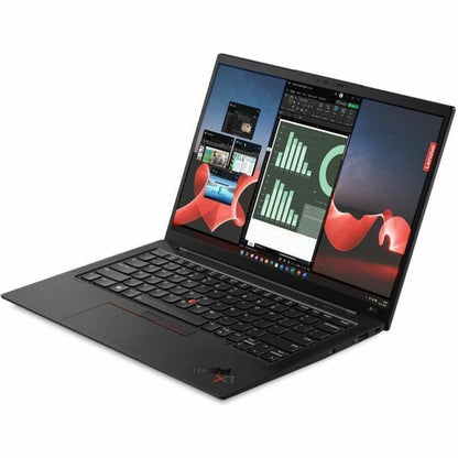 Lenovo ThinkPad X1 Carbon Gen 11 21HM00A6US 14" Touchscreen Ultrabook - WUXGA - Intel Core i7 13th Gen i7-1355U - Intel Evo Platform - 32 GB - 1 TB SSD - English Keyboard - Deep Black 21HM00A6US