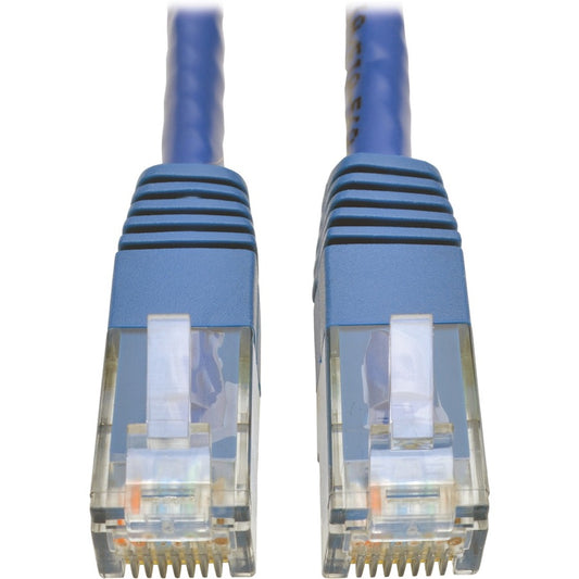 Tripp Lite by Eaton Cat6 Gigabit Molded Patch Cable (RJ45 M/M), Blue, 3 ft N200-003-BL