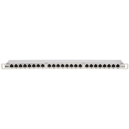 Tripp Lite by Eaton N252-024-HU-SHK Cat6 24-Port Patch Panel, 0.5U N252-024-HU-SHK