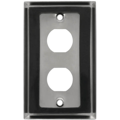 Tripp Lite by Eaton N206-FP02-IND RJ45 Bulkhead Wall Plate, 2 Cutouts, Industrial, Metal N206-FP02-IND