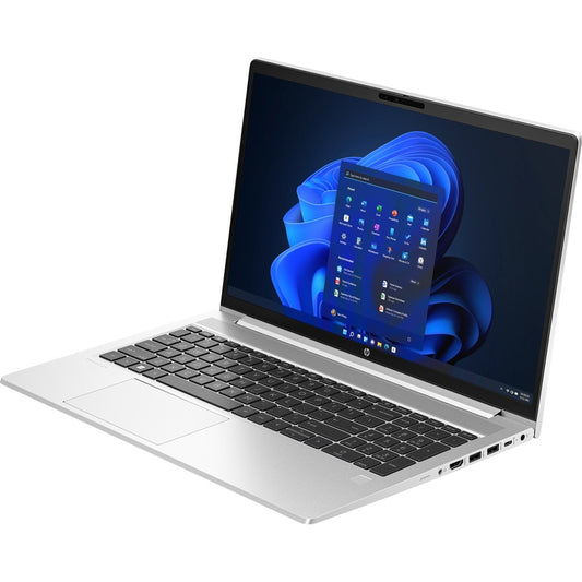 HP ProBook 455 G10 15.6" Notebook - Full HD - 1920 x 1080 - AMD Ryzen 5 7530U Hexa-core (6 Core) - 16 GB Total RAM - 256 GB SSD - Pike Silver Plastic 7P3B5UT#ABA