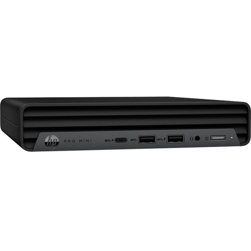 HP Pro Mini Pro Mini 400 G9 Desktop Computer - Intel Core i5 12th Gen i5-12500T Hexa-core (6 Core) 2 GHz - 8 GB RAM DDR4 SDRAM - 512 GB M.2 PCI Express NVMe SSD - Desktop Mini - Black 83Q59UT#ABA