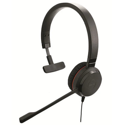 Jabra EVOLVE 30 UC Mono Headset - USB, Mini-phone (3.5mm) - Wired - Over-the-head - Monaural