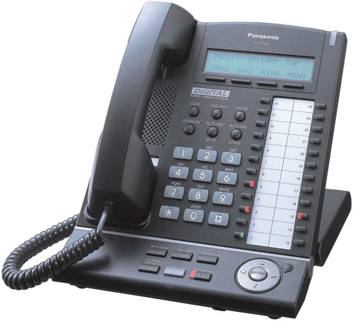 Panasonic KX-T7630 Telephone - Black (Refurbished)