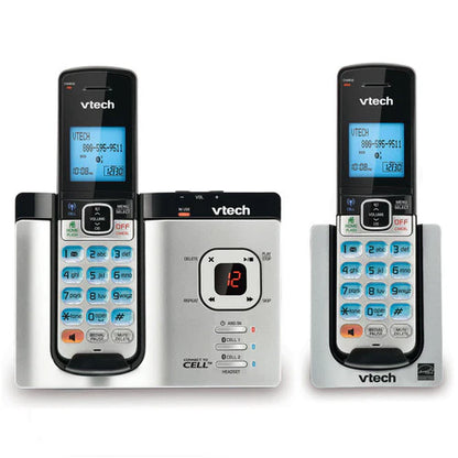 VTECH 2 Handset Connect to Cell™ Phone with Caller ID/Call Waiting