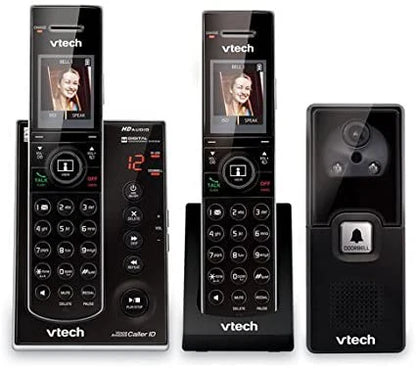 VTECH 2 Handset Answering System with Audio/Video Doorbell