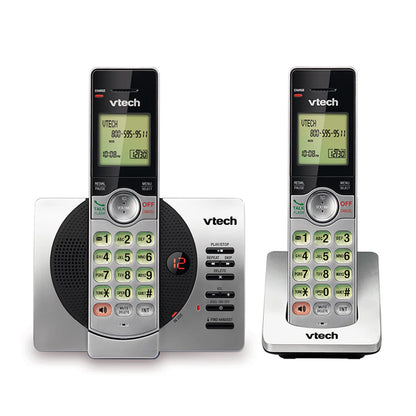 VTECH 2 Handset Cordless Answering System with Caller ID/Call Waiting