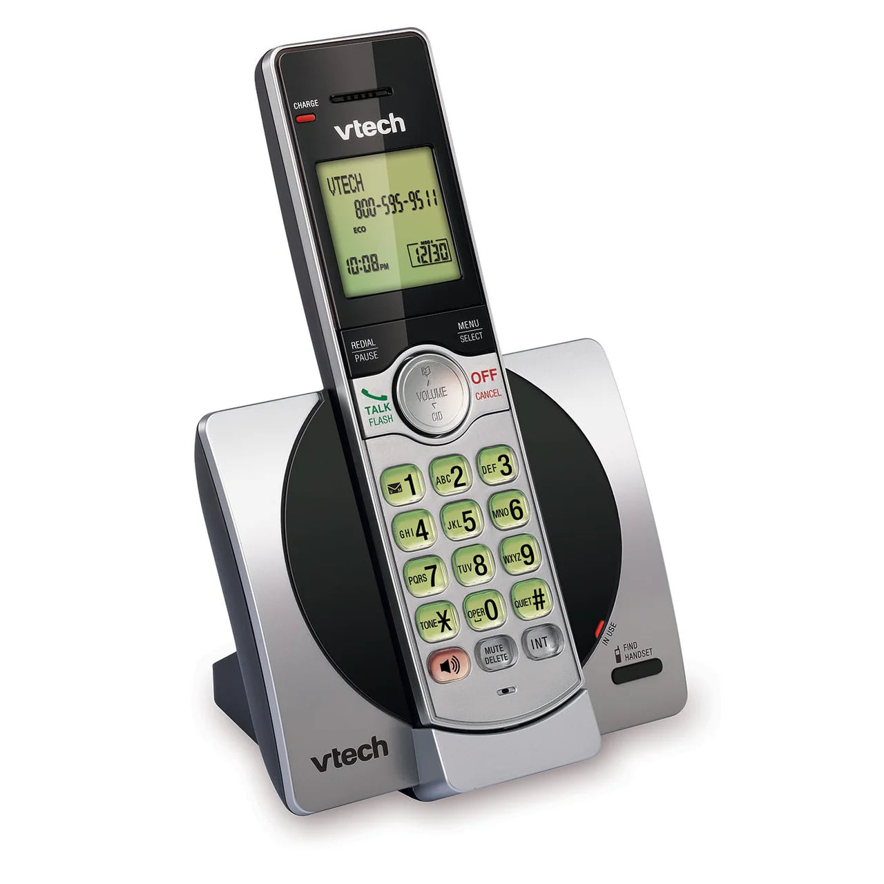 VTECH Cordless Phone with Caller ID/Call Waiting Silver