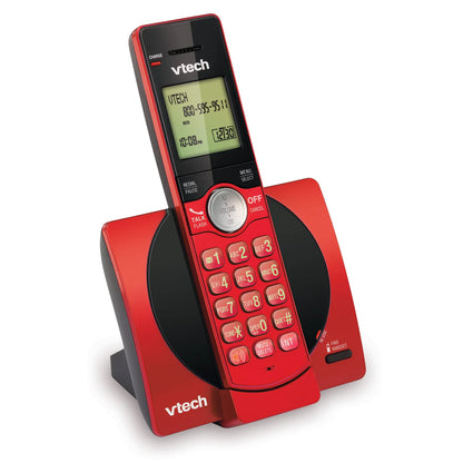 VTECH Cordless Phone with Caller ID/Call Waiting Red