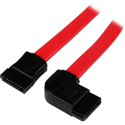 StarTech.com 18in SATA to Left Side Angle SATA Serial ATA Cable SATA18LSA1