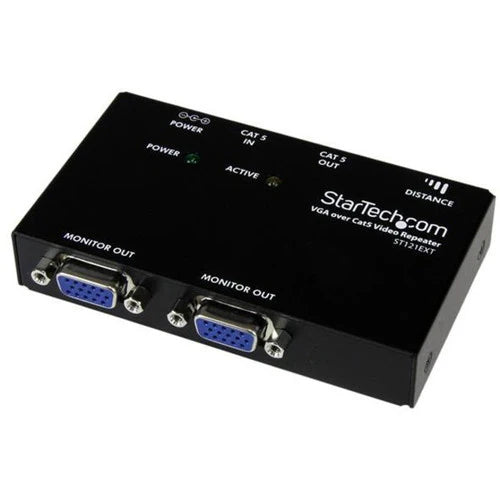 StarTech.com VGA over Cat 5 UTP Video Extender Repeater for StarTech.com Line of ST121 VGA Extenders - 500 ft. 150 m ST121EXT