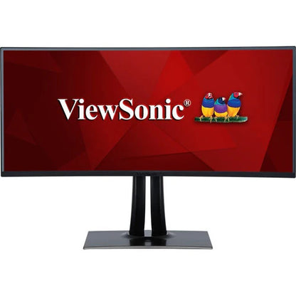 Viewsonic VP3881 38" UW-QHD+ Curved Screen WLED LCD Monitor - 21:9 - Black VP3881