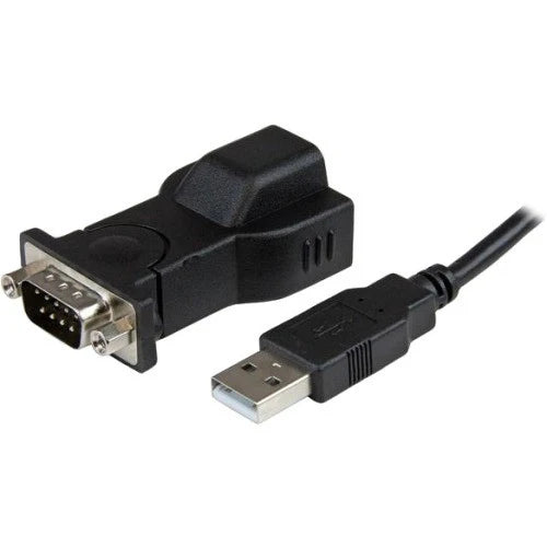 StarTech.com USB to Serial Adapter - Detachable 6 ft USB A-B Cable - Prolific PL-2303 - USB to RS232 Adapter Cable ICUSB232D