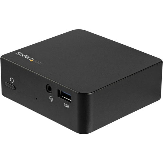 StarTech.com USB-C Dock - USB Type-C Laptop Docking Station w/ Single 4K 30Hz HDMI - 85W Power Delivery - 4pt USB 3.0, GbE, Audio - Mac/PC DK30CHDPD