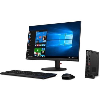 Lenovo ThinkStation P340 30DF001SUS Workstation - 1 x Intel Deca-core (10 Core) i9-10900T 1.90 GHz - 16 GB DDR4 SDRAM RAM - 512 GB SSD - Tiny - Raven Black 30DF001SUS