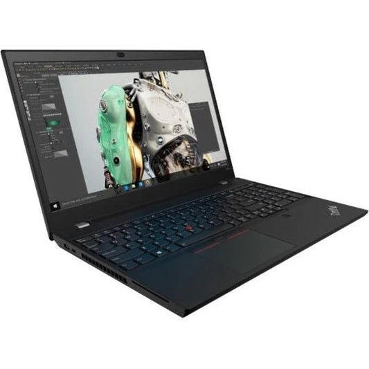 Lenovo ThinkPad P15v Gen 1 20TQ001WUS 15.6" Mobile Workstation - Full HD - 1920 x 1080 - Intel Core i7 10th Gen i7-10750H Hexa-core (6 Core) 2.60 GHz - 32 GB RAM - 1 TB SSD - Glossy Black 20TQ001WUS