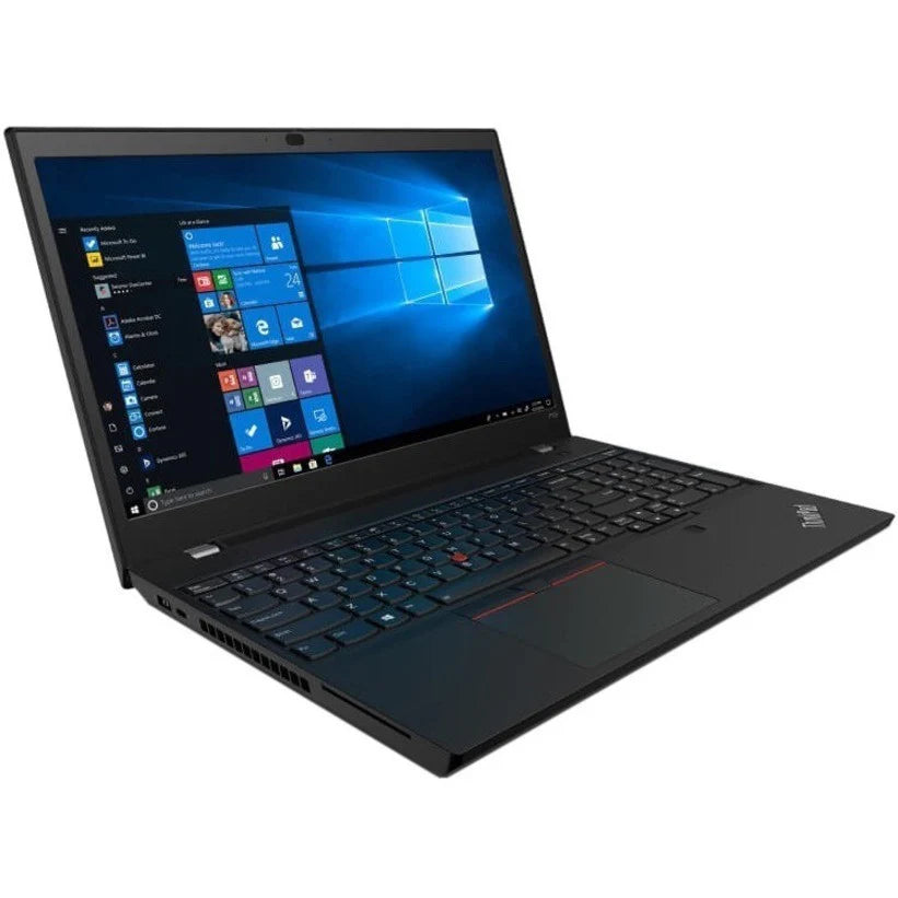 Lenovo ThinkPad P15v Gen 1 20TQ001WUS 15.6" Mobile Workstation - Full HD - 1920 x 1080 - Intel Core i7 10th Gen i7-10750H Hexa-core (6 Core) 2.60 GHz - 32 GB RAM - 1 TB SSD - Glossy Black 20TQ001WUS