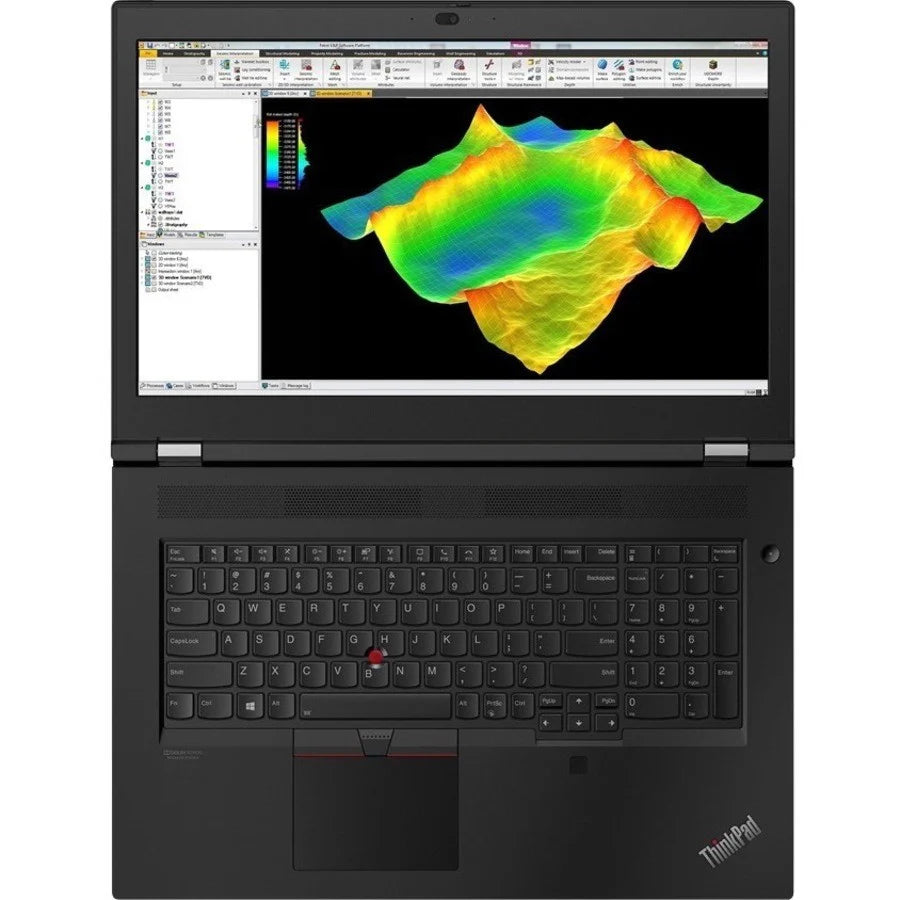 Lenovo ThinkPad P17 Gen 1 20SN004TUS 17.3" Mobile Workstation - Full HD - 1920 x 1080 - Intel Core i9 (10th Gen) i9-10885H Octa-core (8 Core) 2.40 GHz - 32 GB RAM - 512 GB SSD - Black 20SN004TUS