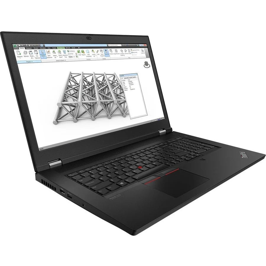 Lenovo ThinkPad P17 Gen 1 20SN004TUS 17.3" Mobile Workstation - Full HD - 1920 x 1080 - Intel Core i9 (10th Gen) i9-10885H Octa-core (8 Core) 2.40 GHz - 32 GB RAM - 512 GB SSD - Black 20SN004TUS