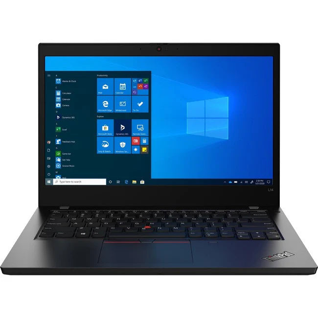 Lenovo ThinkPad L14 Gen1 20U5000WUS 14" Notebook - Full HD - 1920 x 1080 - AMD Ryzen 5 4650U Hexa-core (6 Core) 2.10 GHz - 8 GB RAM - 256 GB SSD - Glossy Black 20U5000WUS