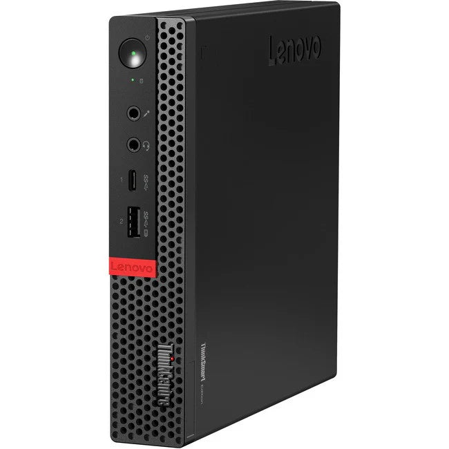 Lenovo ThinkCentre M920q 10T1000AUS Desktop Computer - Intel Core i7 9th Gen i7-9700T 2 GHz - 16 GB RAM DDR4 SDRAM - 128 GB SSD - Tiny 10T1000AUS