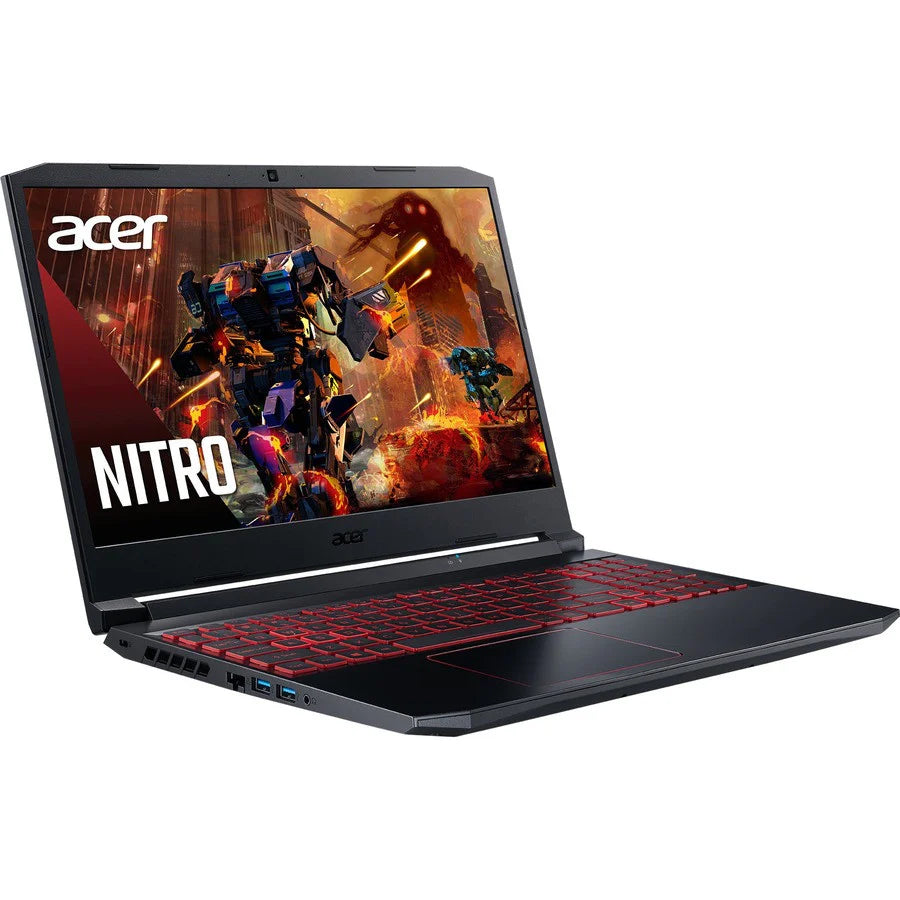 Acer Nitro 5 AN515-55 AN515-55-73GS 15.6" Gaming Notebook - Full HD - 1920 x 1080 - Intel Core i7 10th Gen i7-10750H Hexa-core (6 Core) 2.60 GHz - 16 GB RAM - 512 GB SSD - Obsidian Black NH.Q7JAA.004