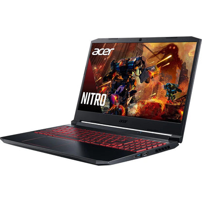 Acer Nitro 5 AN515-55 AN515-55-73GS 15.6" Gaming Notebook - Full HD - 1920 x 1080 - Intel Core i7 10th Gen i7-10750H Hexa-core (6 Core) 2.60 GHz - 16 GB RAM - 512 GB SSD - Obsidian Black NH.Q7JAA.004