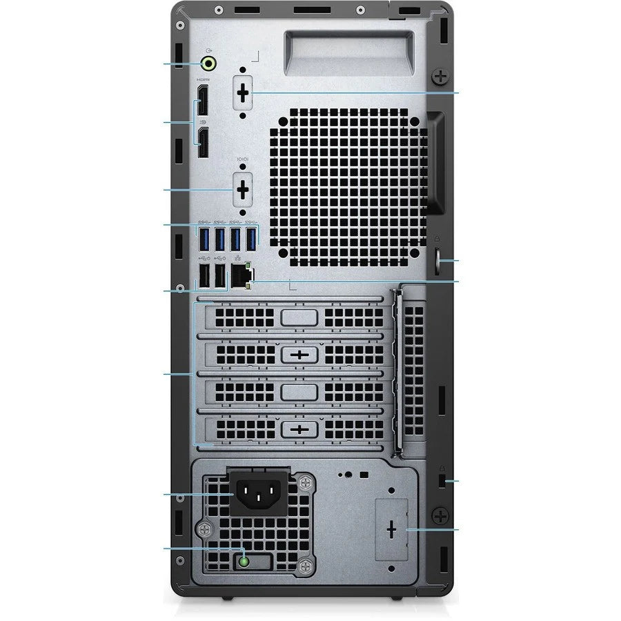 Dell OptiPlex 5000 5080 Desktop Computer - Intel Core i5 10th Gen i5-10500 Hexa-core (6 Core) 3.10 GHz - 8 GB RAM DDR4 SDRAM - 1 TB HDD - Tower 0MDJ2