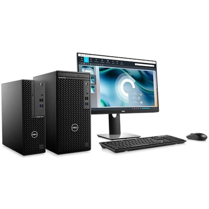 Dell OptiPlex 3000 3080 Desktop Computer - Intel Core i5 10th Gen i5-10500 Hexa-core (6 Core) 3.10 GHz - 8 GB RAM DDR4 SDRAM - 500 GB HDD - Small Form Factor 6FPYC