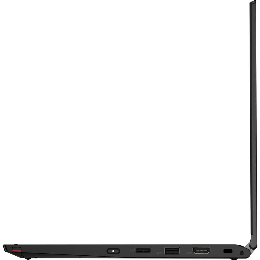 Lenovo ThinkPad L13 Yoga 20R5000MCA 13.3" Touchscreen 2 in 1 Notebook - 1920 x 1080 - Intel Core i3 (10th Gen) i3-10110U Dual-core (2 Core) 2.10 GHz - 4 GB RAM - 128 GB SSD - Glossy Black 20R5000MCA