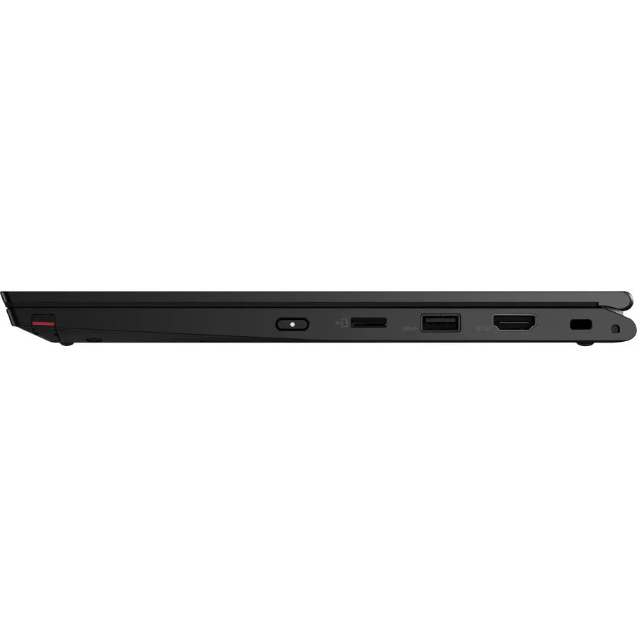 Lenovo ThinkPad L13 Yoga 20R5000MCA 13.3" Touchscreen 2 in 1 Notebook - 1920 x 1080 - Intel Core i3 (10th Gen) i3-10110U Dual-core (2 Core) 2.10 GHz - 4 GB RAM - 128 GB SSD - Glossy Black 20R5000MCA