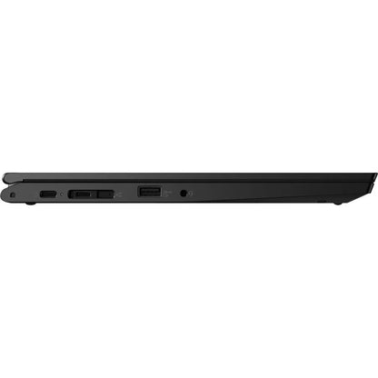 Lenovo ThinkPad L13 Yoga 20R5000MCA 13.3" Touchscreen 2 in 1 Notebook - 1920 x 1080 - Intel Core i3 (10th Gen) i3-10110U Dual-core (2 Core) 2.10 GHz - 4 GB RAM - 128 GB SSD - Glossy Black 20R5000MCA